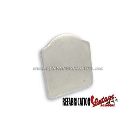 Plaque immatriculation Alu, Vespa ACMA 1955-58 / 150 GL 1956-58 / 125 Type N 1958